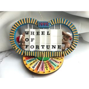 Wheel Of Fortune VTG 1995 Christmas Tree Ornament